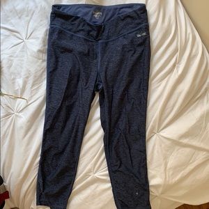 Spalding Cropped Navy Leggings